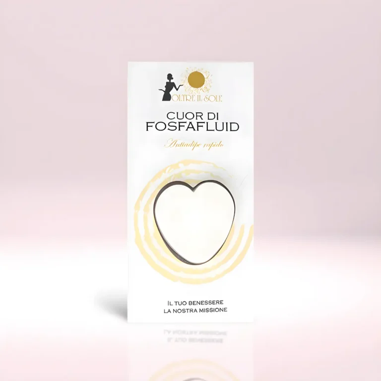 crema corpo in formato cuore