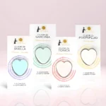 crema corpo in formato cuore