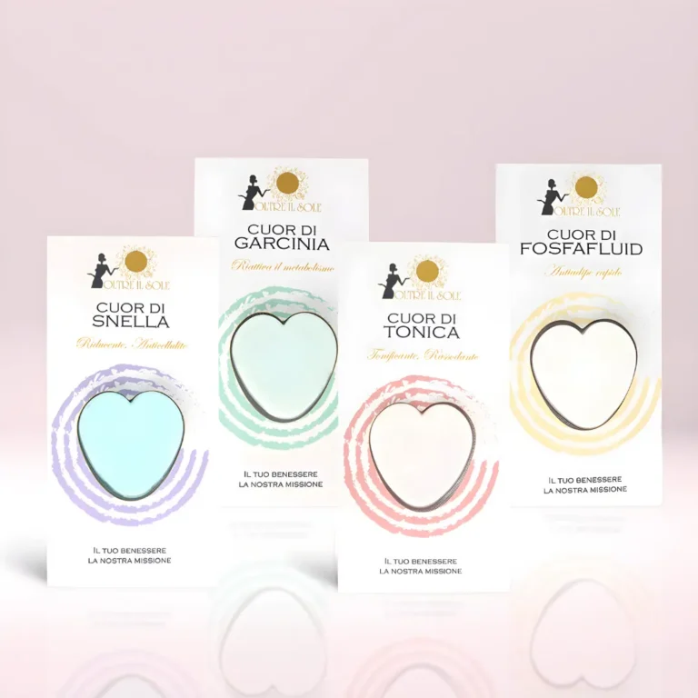 crema corpo in formato cuore