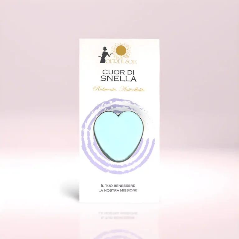 crema corpo in formato cuore