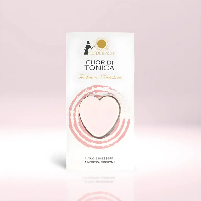 crema corpo in formato cuore