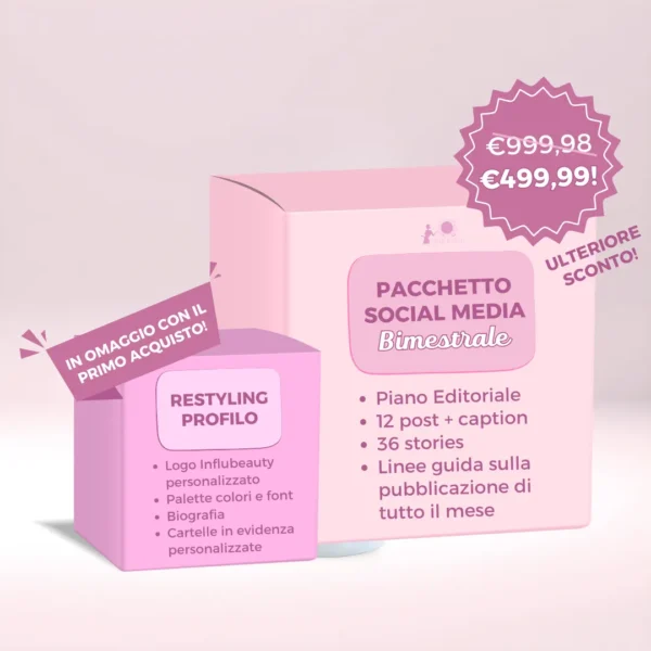 Pacchetto Social Bimestrale