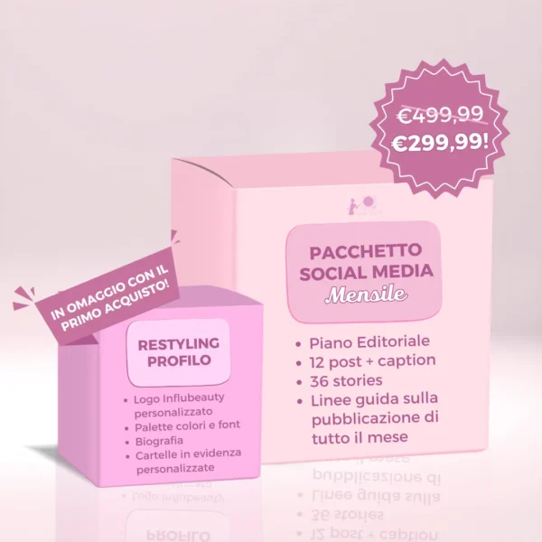 Pacchetto Social Mensile