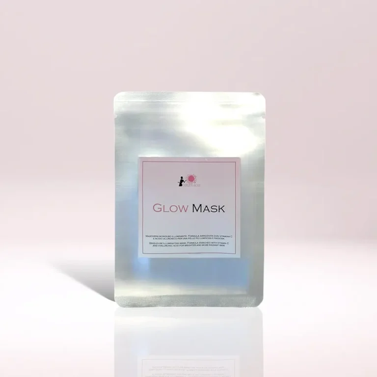 maschera viso illuminante vitamina C