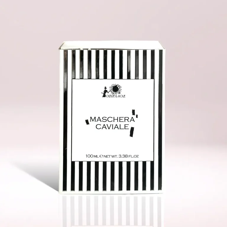 Maschera viso al caviale