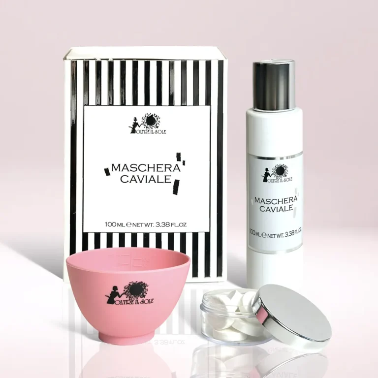 Maschera viso al caviale