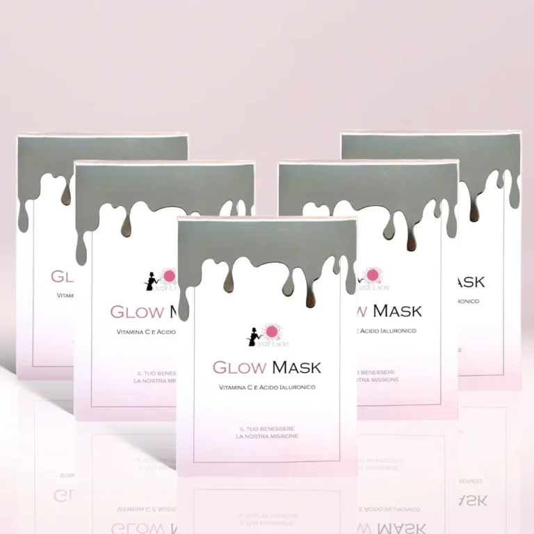 maschera viso illuminante vitamina C