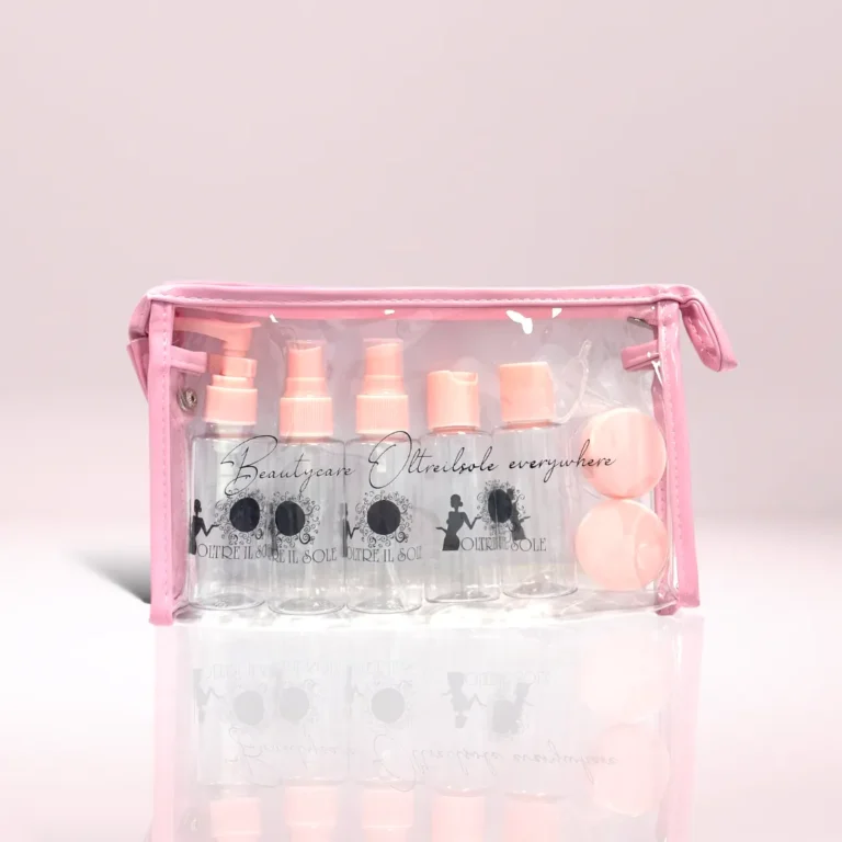 set viaggio contenitori cosmetici