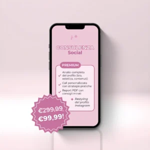 Consulenza Social Premium