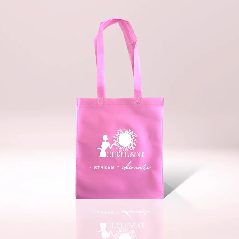 Shopper rosa elegante
