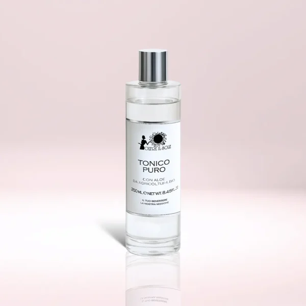 tonico viso naturale senza alcool