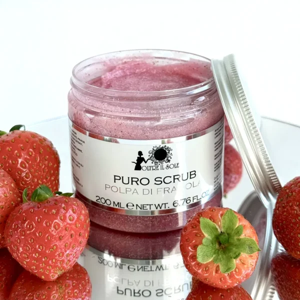 scrub viso fragola