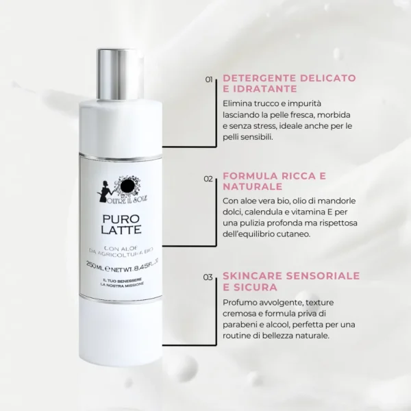 latte detergente delicato pelle sensibile