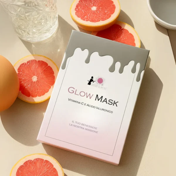 maschera viso illuminante vitamina C