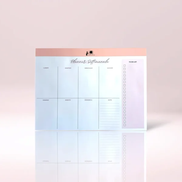 planner settimanale