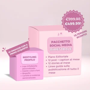 Pacchetto Social Bimestrale