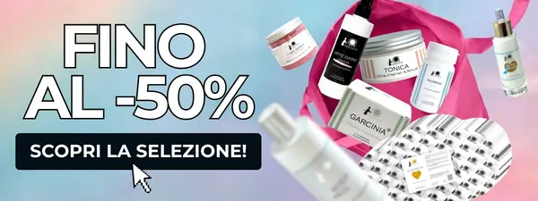 sconti fino al 50%