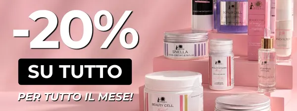 -20% su tutto