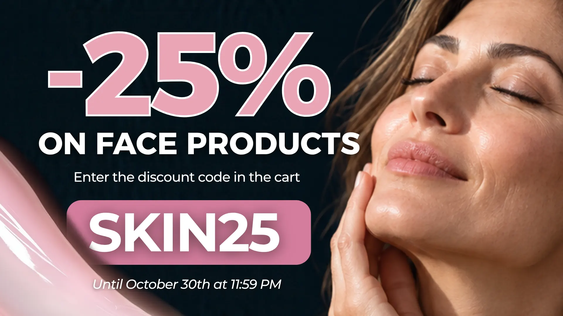 -25% sul viso con codice sconto SKIN25
